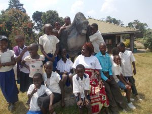 Anga pupils at Tshivanga